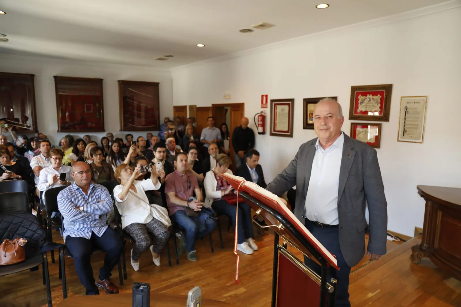 Elías Arranz, del Partido Socialista, alcalde de Peñafiel.