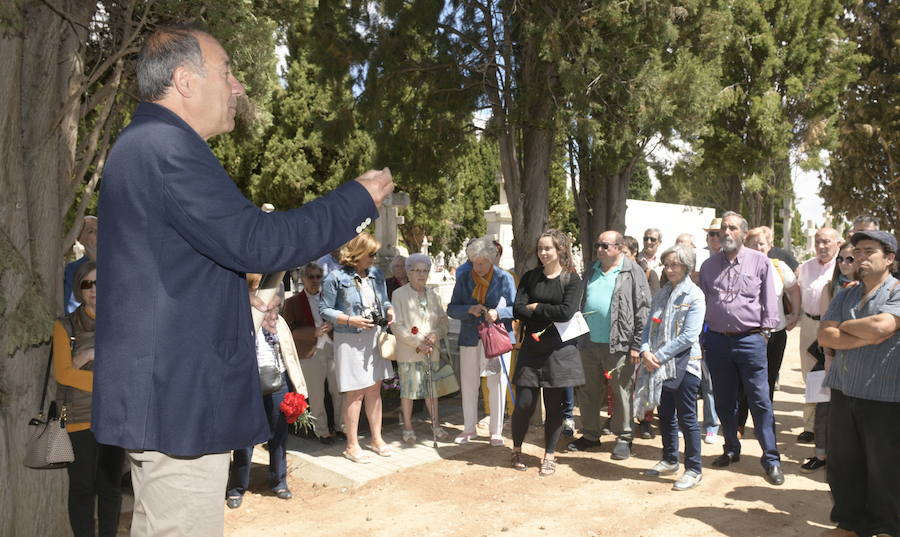 Fotos: Homenaje a los represaliados de la Guerra Civil en Valladolid
