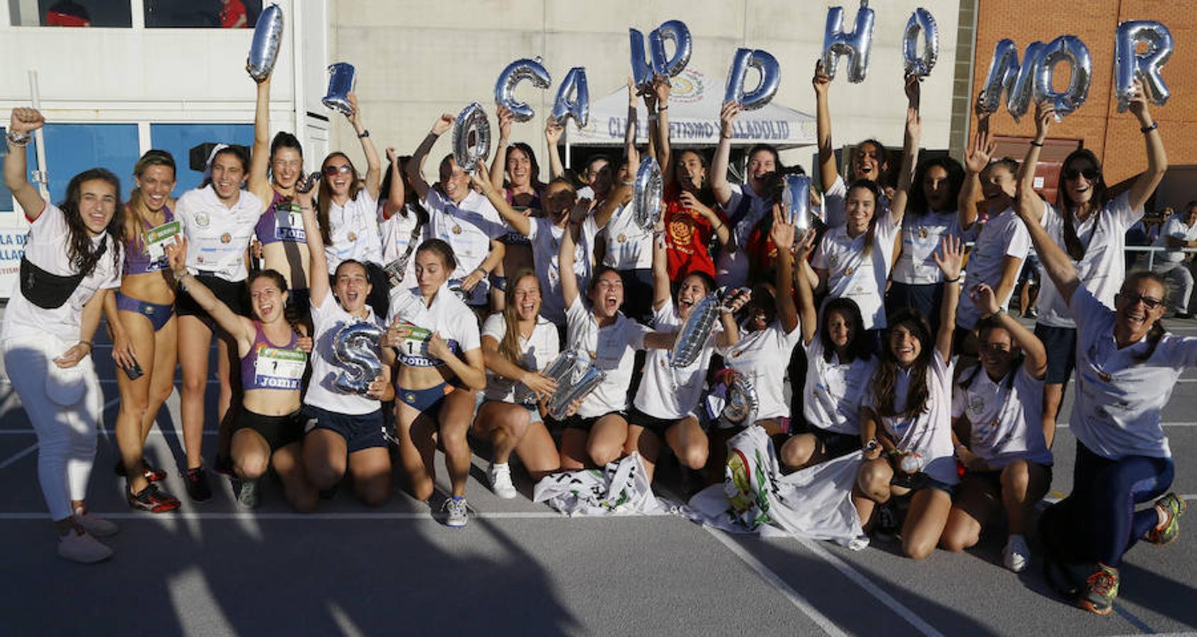 Los clubes de Valladolid y León han ascendido a División de Honor en la Liga Femenina de Atletismo.