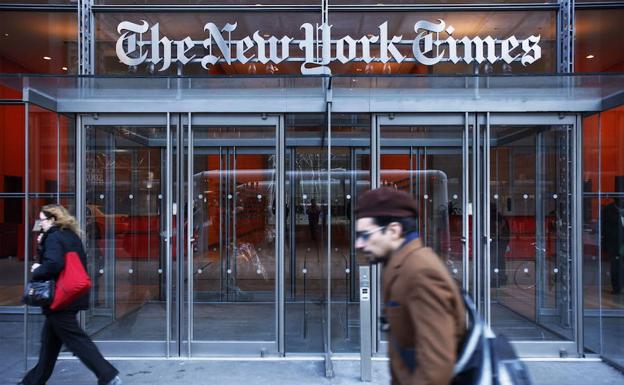 Las oficinas de 'The New York Times' en Nueva York.