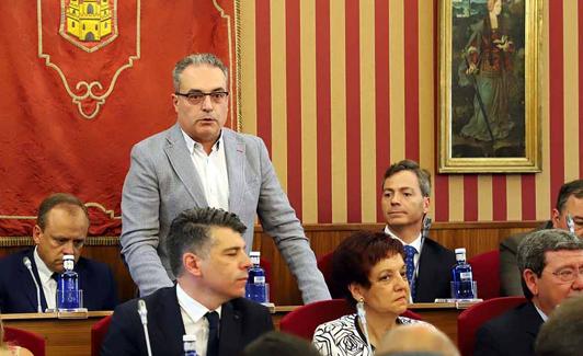 Ángel Martín, portavoz de Vox en el Ayuntamiento de Burgos