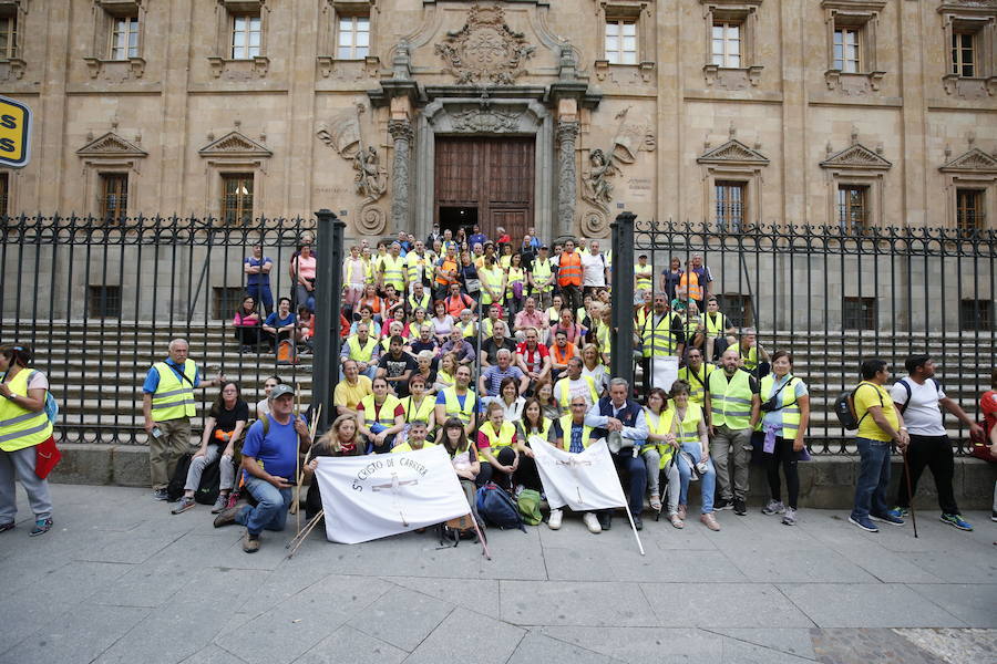 Fotos: Más de 100 personas parten en al Marcha Nocturna a Cabrera