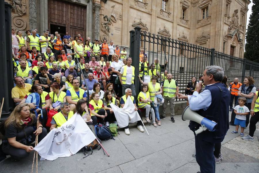 Fotos: Más de 100 personas parten en al Marcha Nocturna a Cabrera