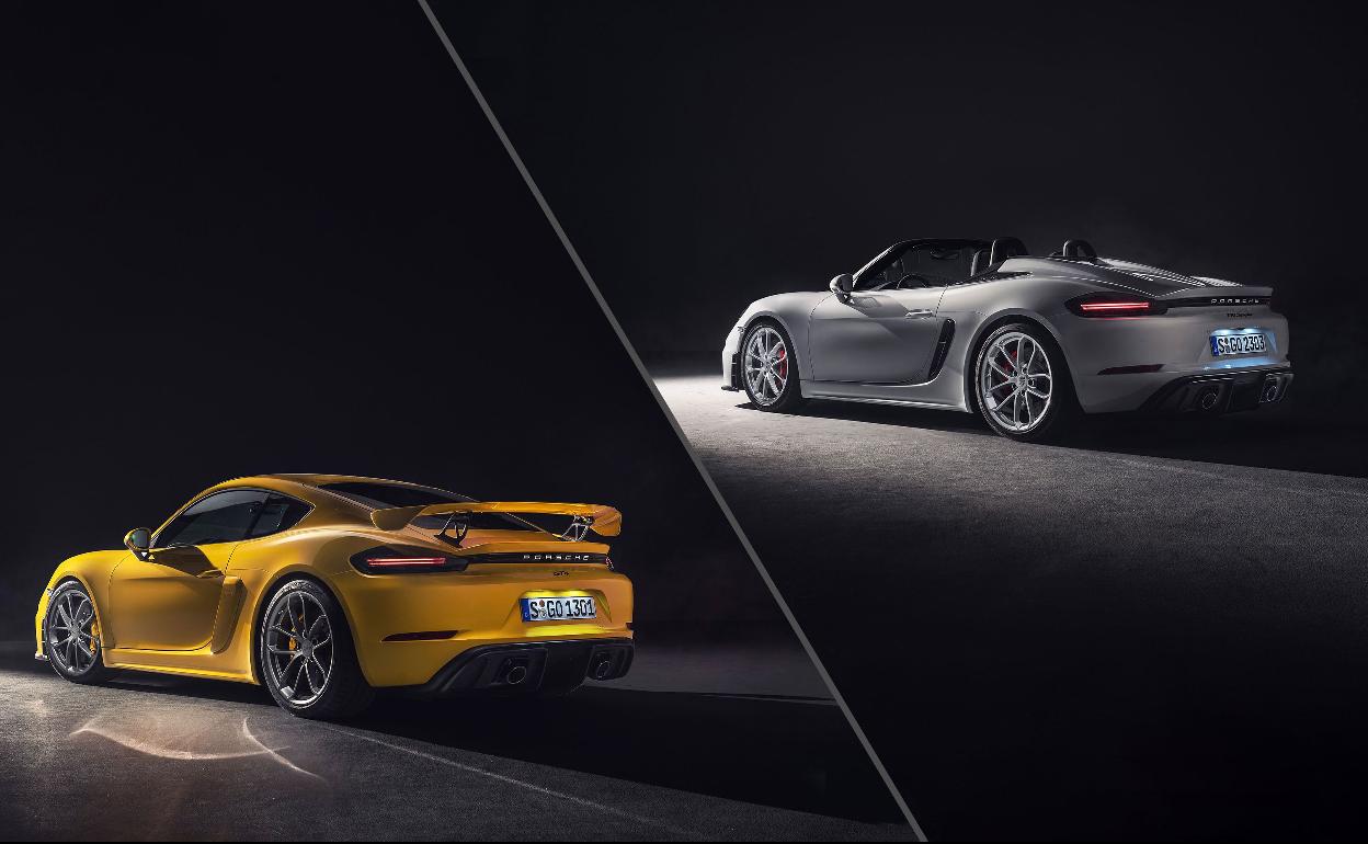 Nuevo motor para los Porsche 718 Spyder y Cayman GT4