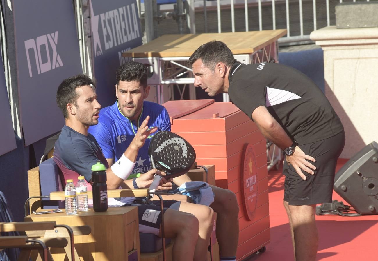 Gutiérrez-Sánchez y Mieres-Galán resuleven sus choques, que no fueron nada cómodos, en dos sets