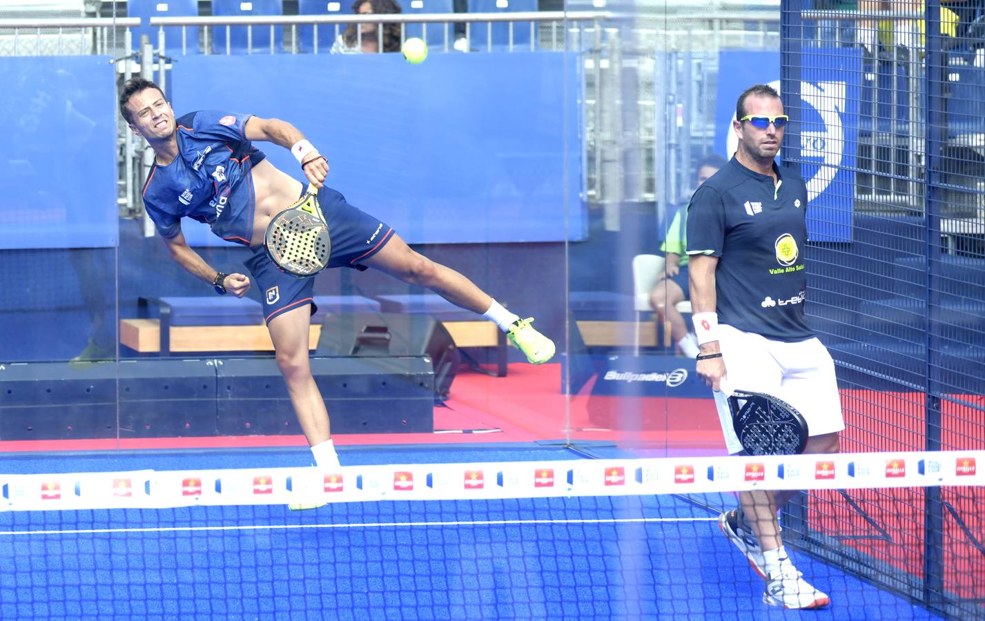 Gutiérrez-Sánchez y Mieres-Galán resuleven sus choques, que no fueron nada cómodos, en dos sets