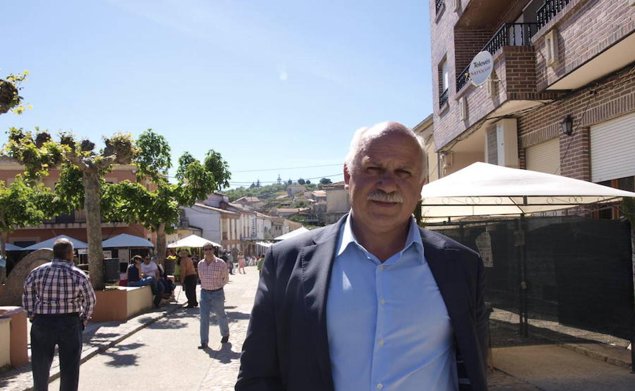 José Francisco Bautista, alcalde de Hinojosa de Duero y nuevo diputado provincial socialista.