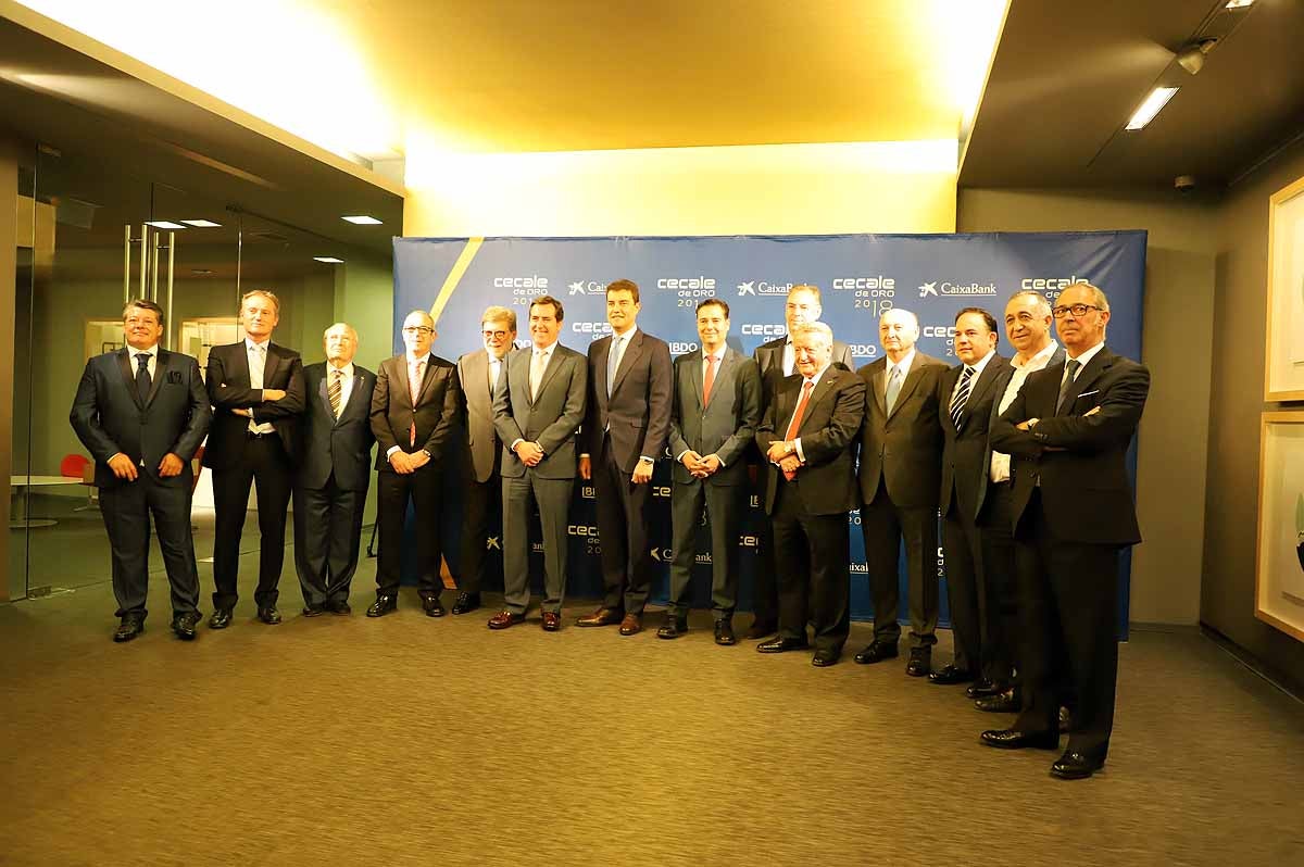 Fotos: Entrega de los premios CECALE de Oro 2018 en Burgos