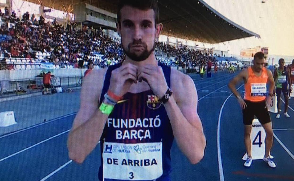 Álvaro de Arriba gana en el XV Meeting Iberoamericano de Huelva pero sin la marca mínima para Doha