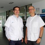 Federico Montero y Miguel Ángel Galán, responsables del proyecto. :: 