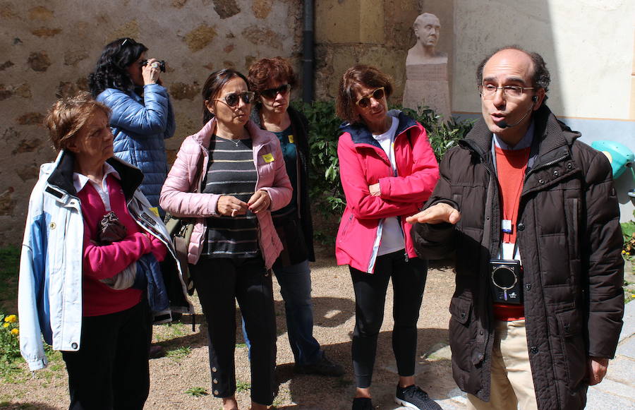 Visita guiada en la Casa Museo de Antonio Machado la temporada pasada.