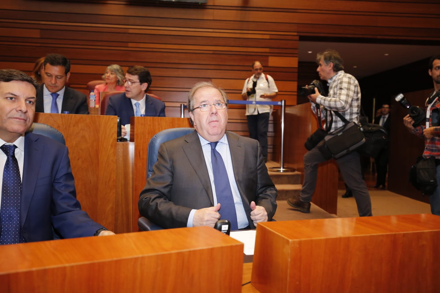 El procurador electo de Ciudadanos Luis Fuentes es proclamado presidente de la institución regiona en su décima legislatura