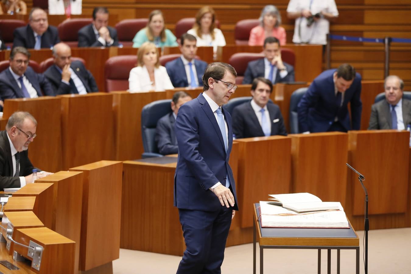 Fotos: Así ha vivido Francisco Igea la sesión constitutiva de la X Legislatura de las Cortes de Castilla y León
