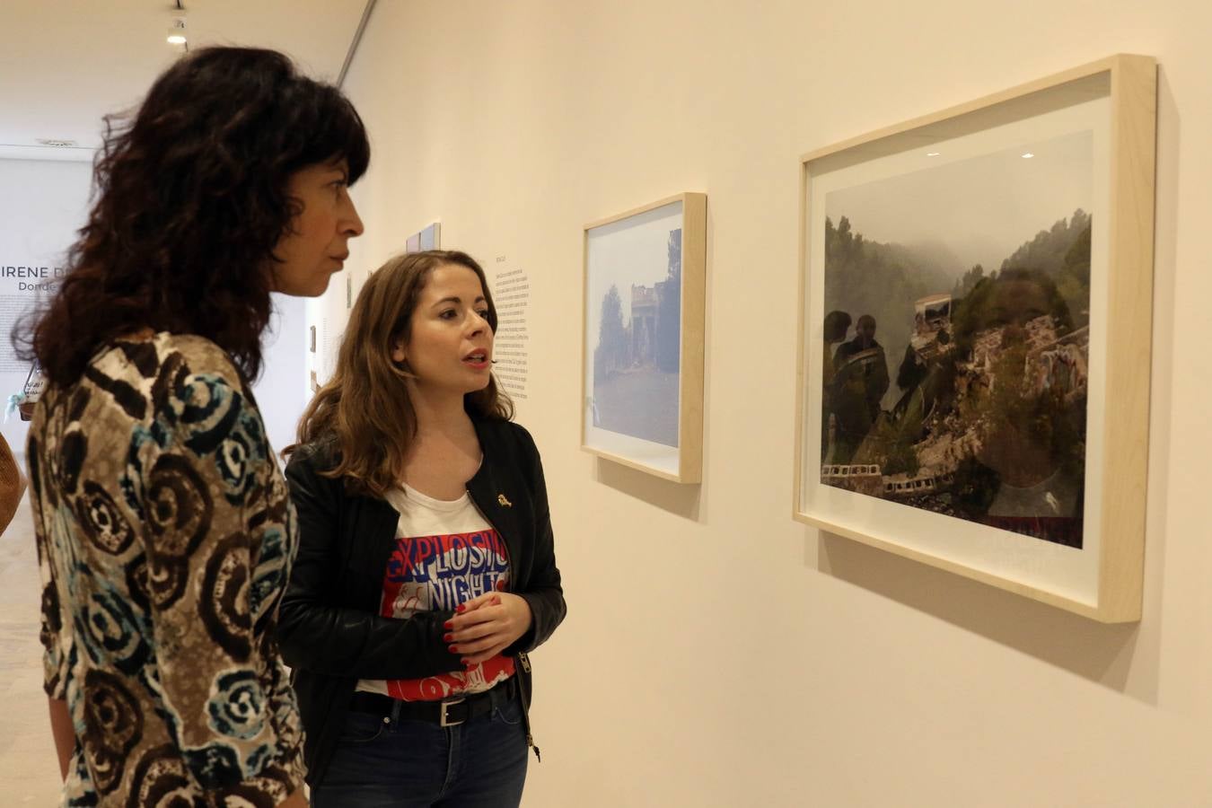 El fin de la Ibiza discotequera, de Irene de Andrés, las pinturas que invitan a tocar, de Mercedes Mangrané, y las esculturas de despojos, de Elena Aizkoa, muestran hasta octubre tres maneras de expresarse de una misma generación