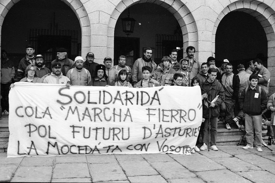 Fotos: El Espinar ha visto pasar todas las marchas reivindicativas en los últimos 30 años (1)