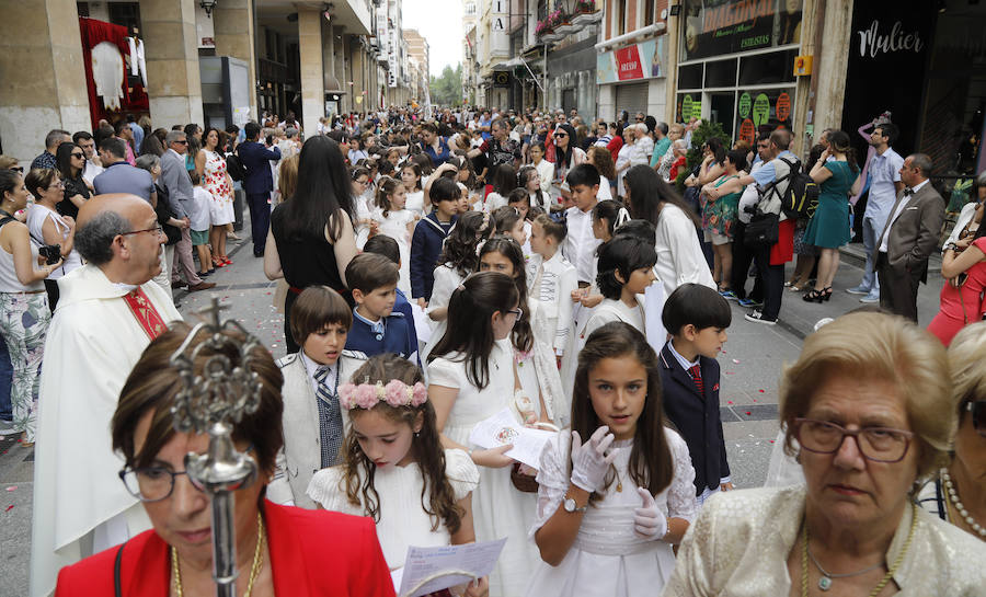 Fotos: Palencia luce con la procesión del Corpus Christi