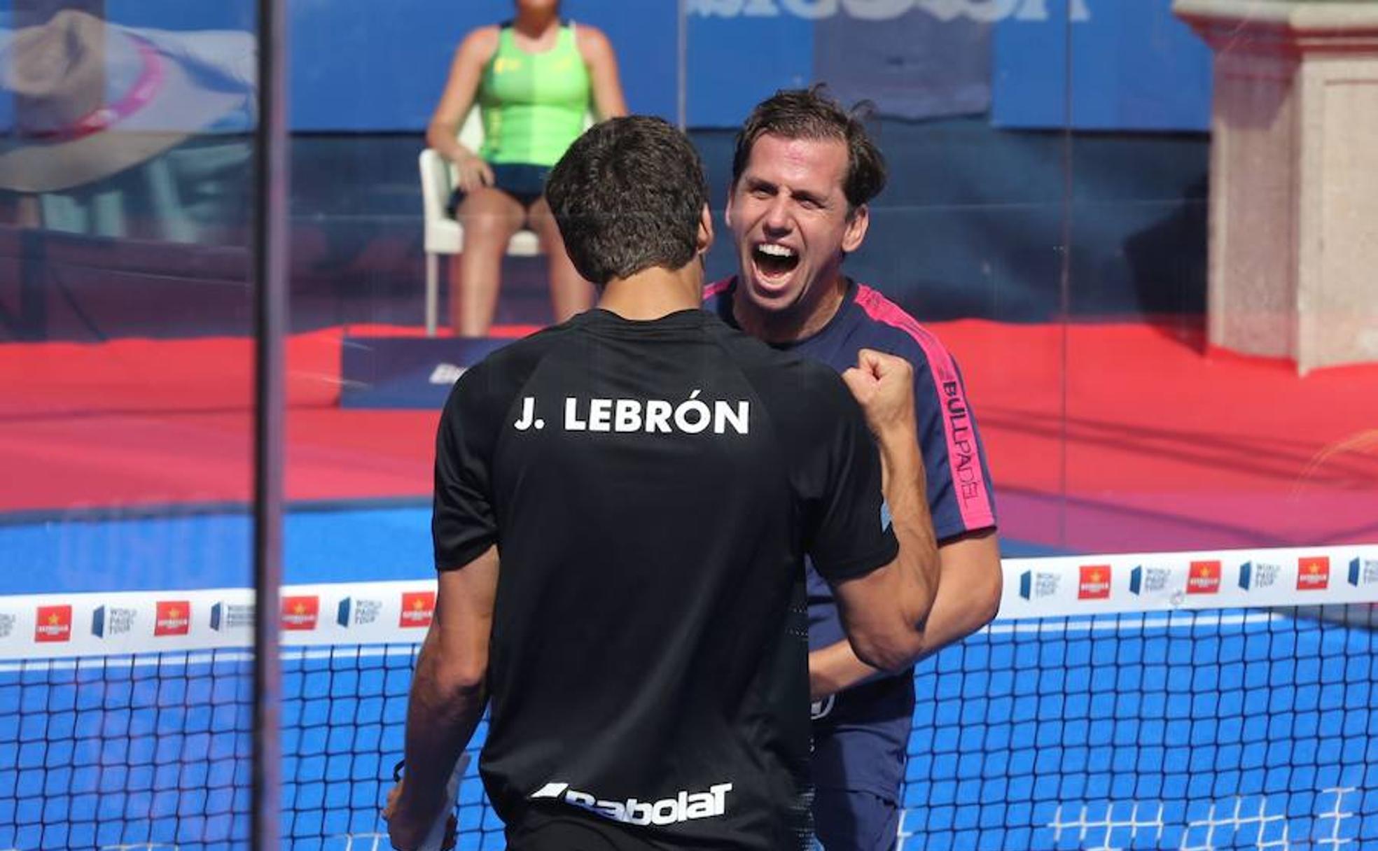 Navarro y Lebrón celerab el pase a la final