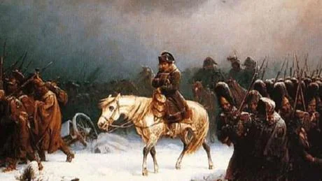 Imagen - Ilustración de Napoleón en Rusia. 