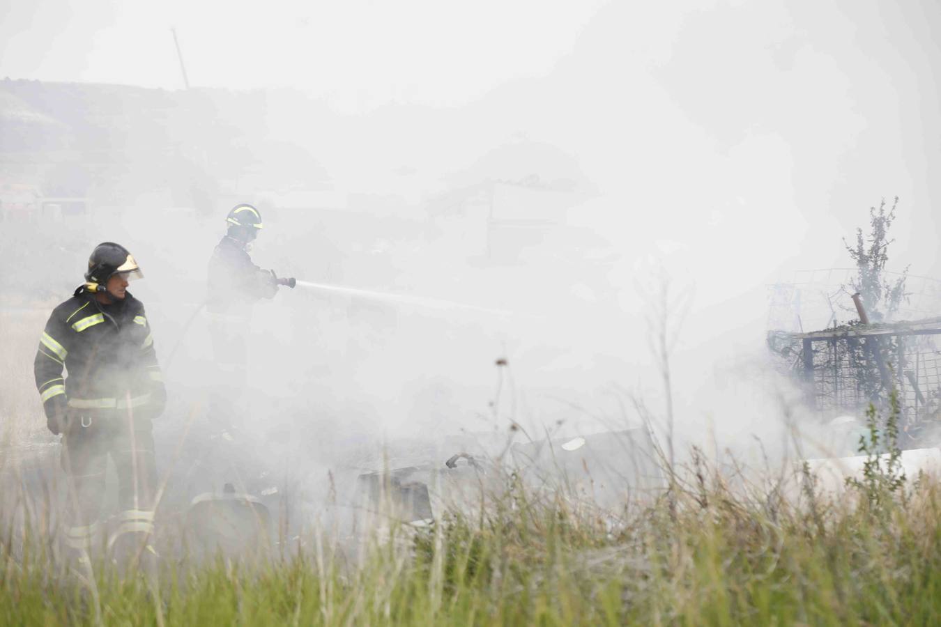 Fotos: Incendio en Peñafiel