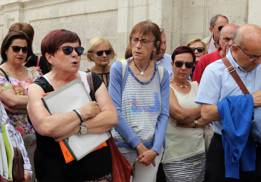 Fotos: Los alumnos de la Universidad Millán Santos protestan por los recortes