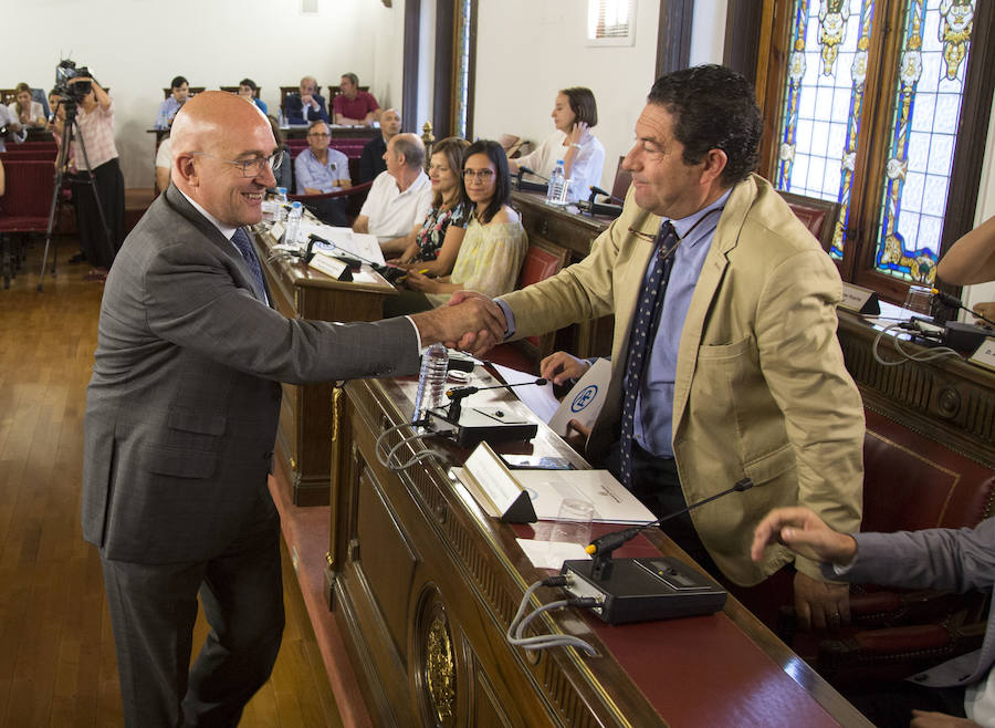 Fotos: Último pleno en la Diputación de Valladolid