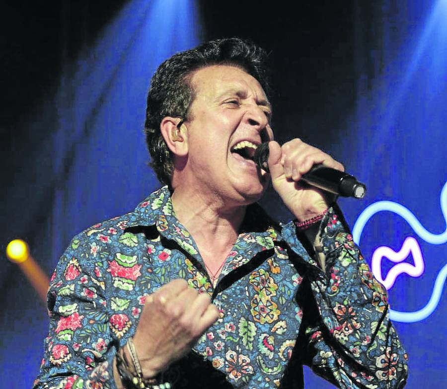 Manolo García, en un concierto en Salamanca. 