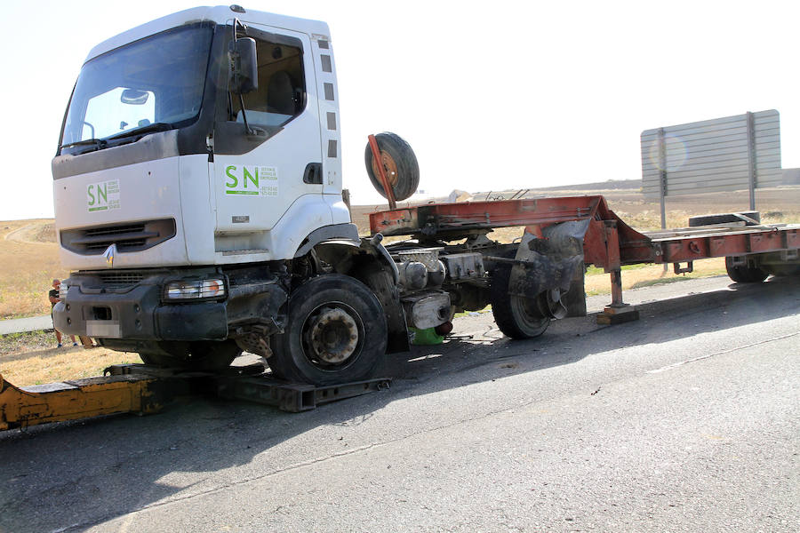 Fotos: Accidente en la carretera de La Granja