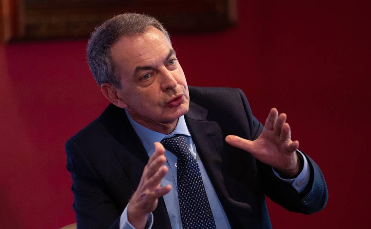 El expresidente del Gobierno, José Luis Rodríguez Zapatero.