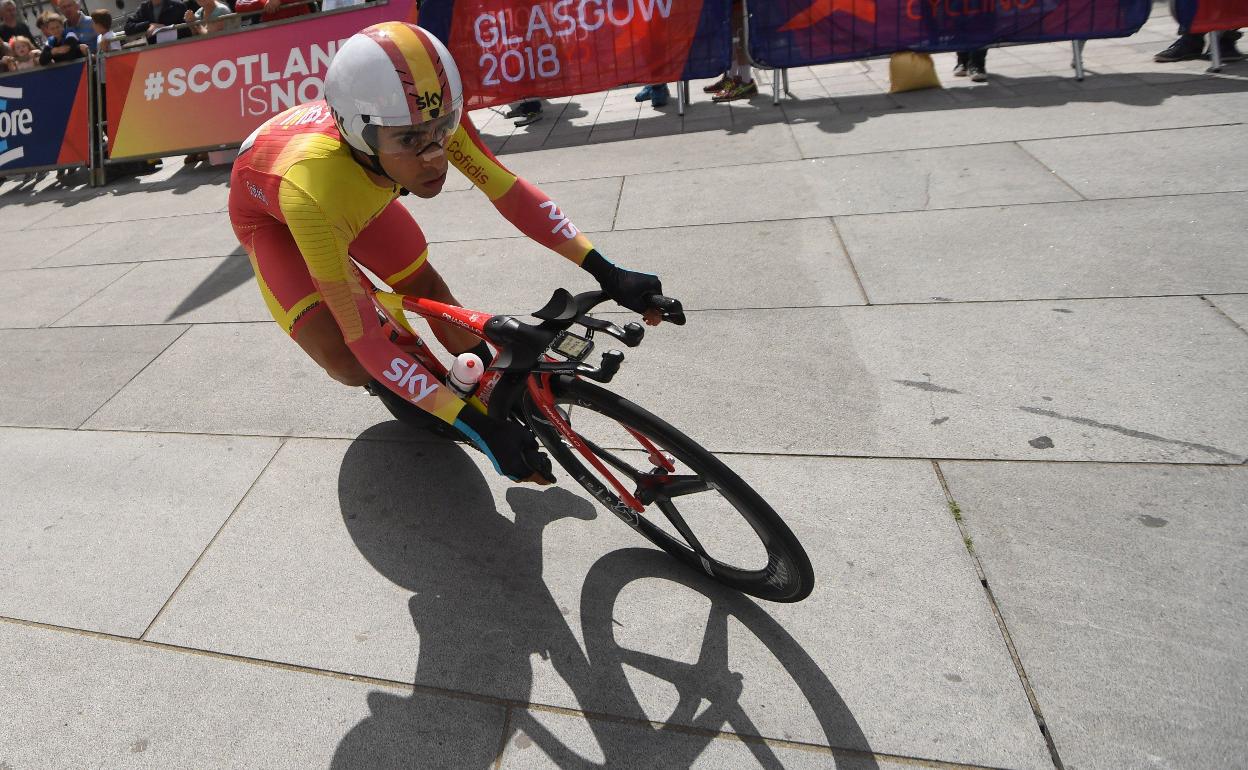 El ciclista español Jonathan Castroviejo.
