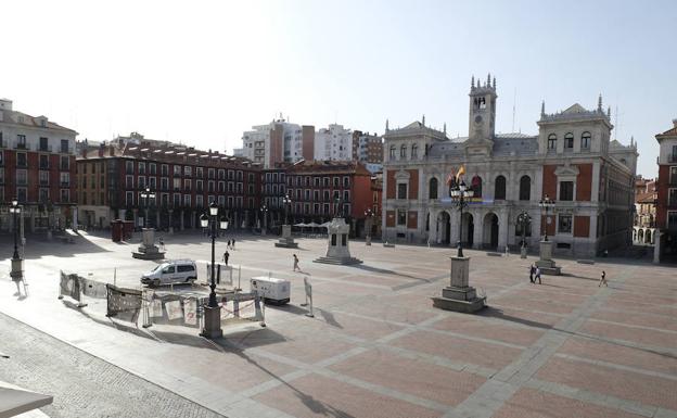 Las obras de la Plaza Mayor de Valladolid cierran un siglo de transformaciones