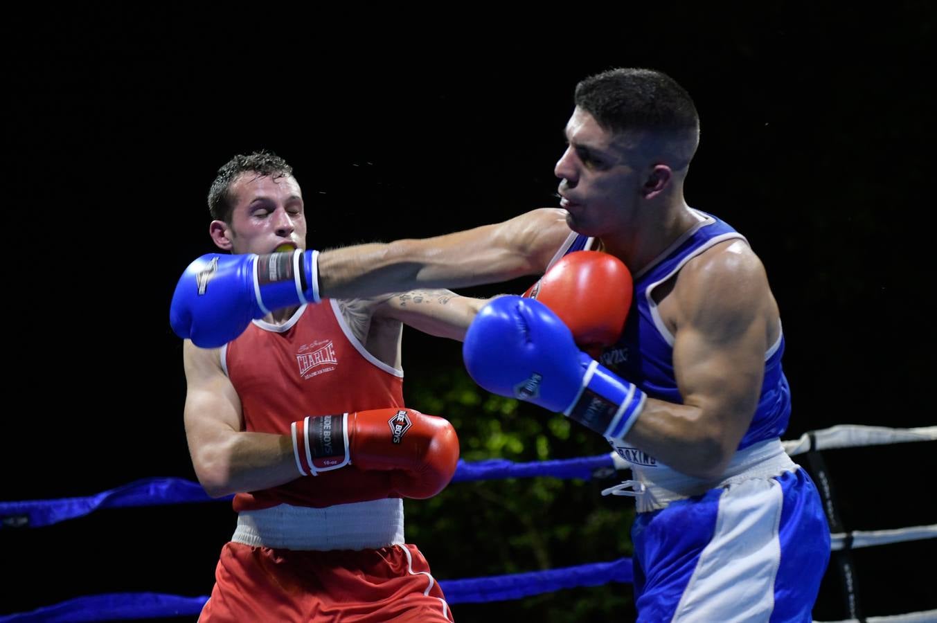 Numeroso público siguió los combates en el cuadrilátero instalado en al Acera de Recoletos.