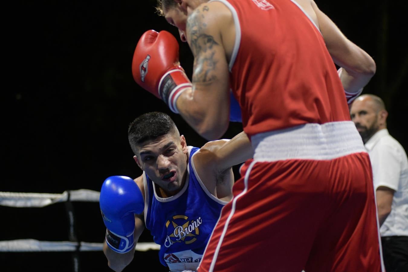Numeroso público siguió los combates en el cuadrilátero instalado en al Acera de Recoletos.