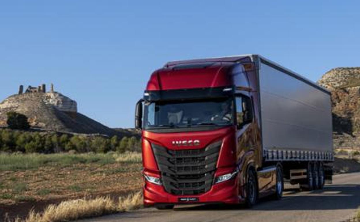 Imagen promocional del nuevo vehículo industrial que se fabricará en Madrid yValladolid.