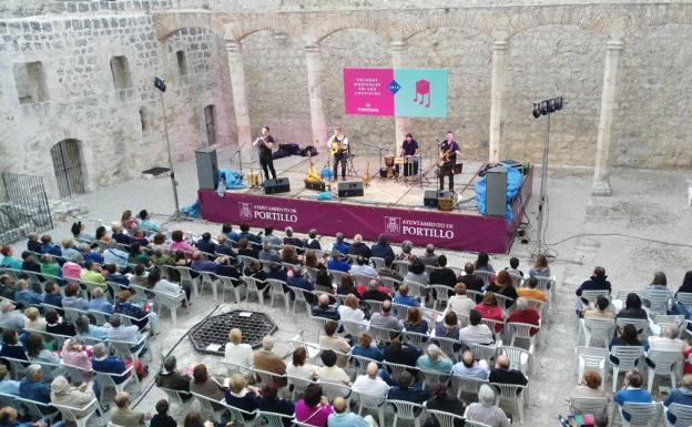 Velada musical en el castillo de Portillo el pasado año. 