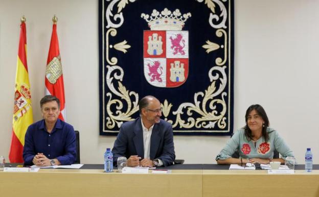 Reunión de la Mesa de Las Cortes de Castilla y León. 