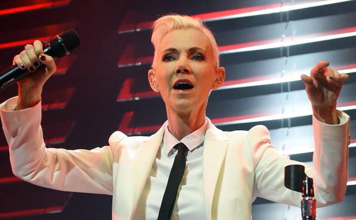 Marie Fredriksson, cantante del grupo Roxette.