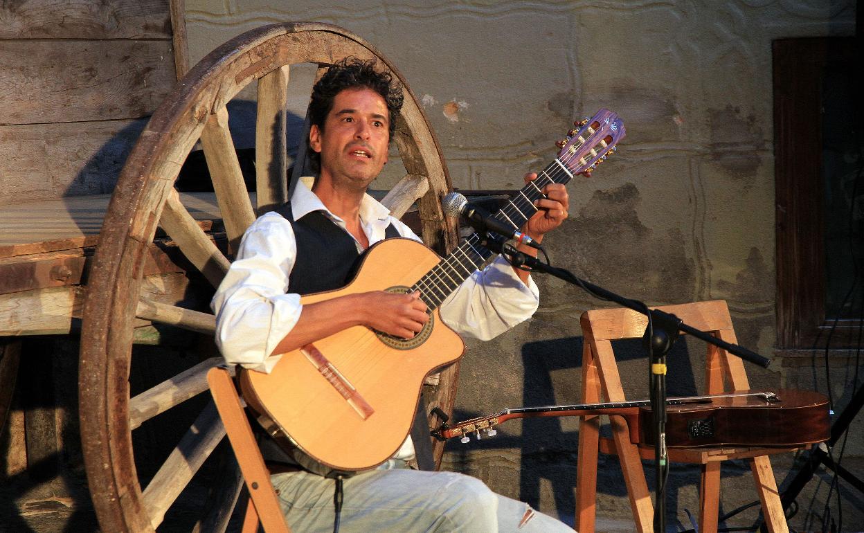 Juan Hedo de concierto.