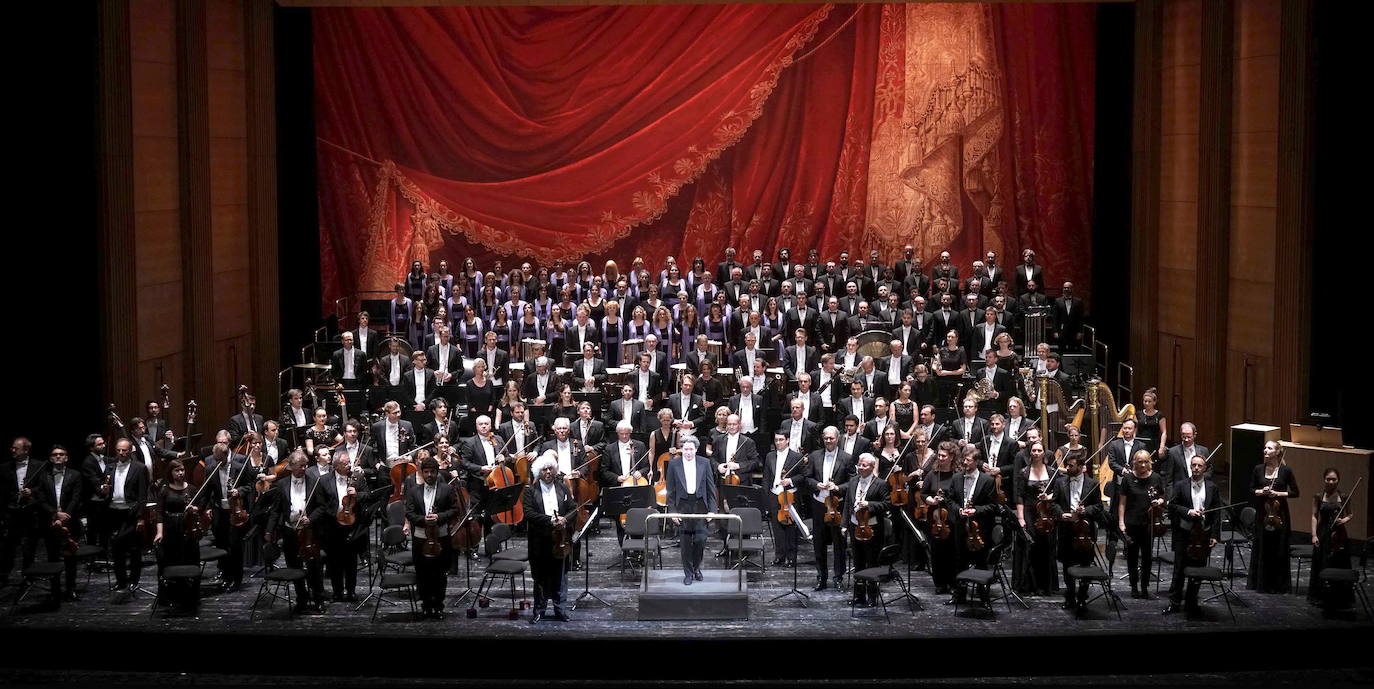 Orquesta filarmónica de Munich.