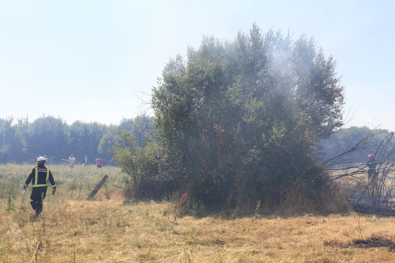 Fotos: Incendio en Trescasas (y 2)