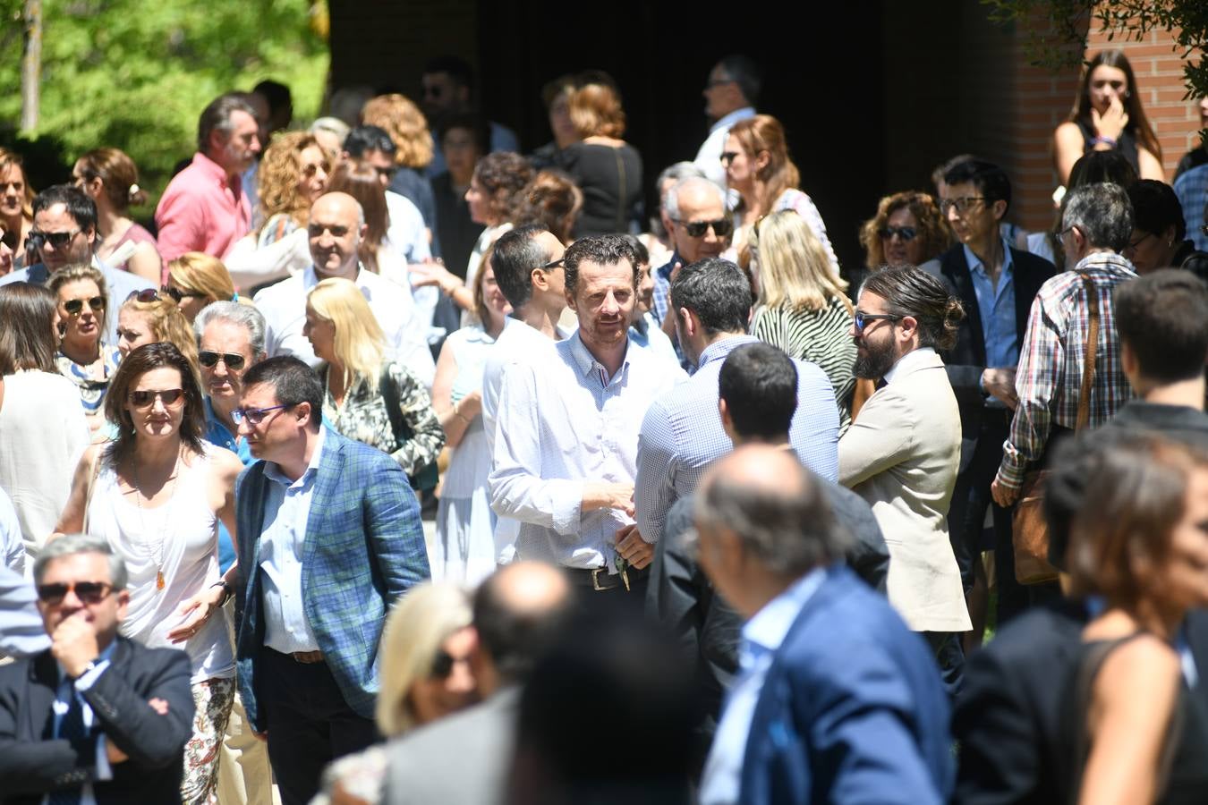 Decenas de personas han abarrotado la capilla del tanatorio de las Contiendas para despedirse de la secretaria del Colegio de Abogados de Valladolid