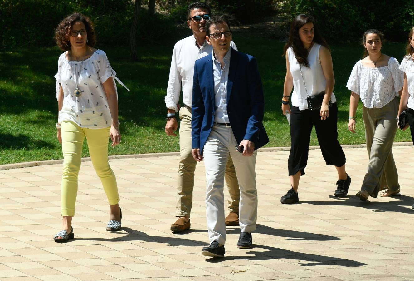 Decenas de personas han abarrotado la capilla del tanatorio de las Contiendas para despedirse de la secretaria del Colegio de Abogados de Valladolid