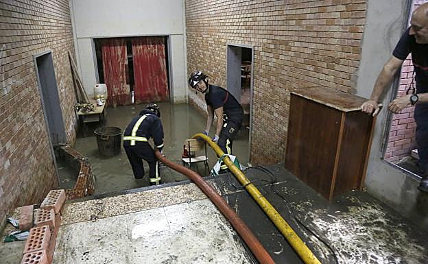 Imagen. Tormenta en Grijota.