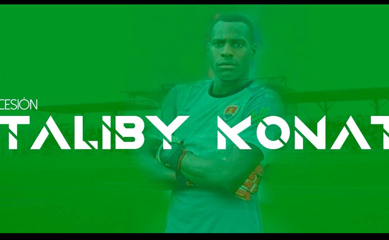 Imagen del jugador faciliotada por el club.