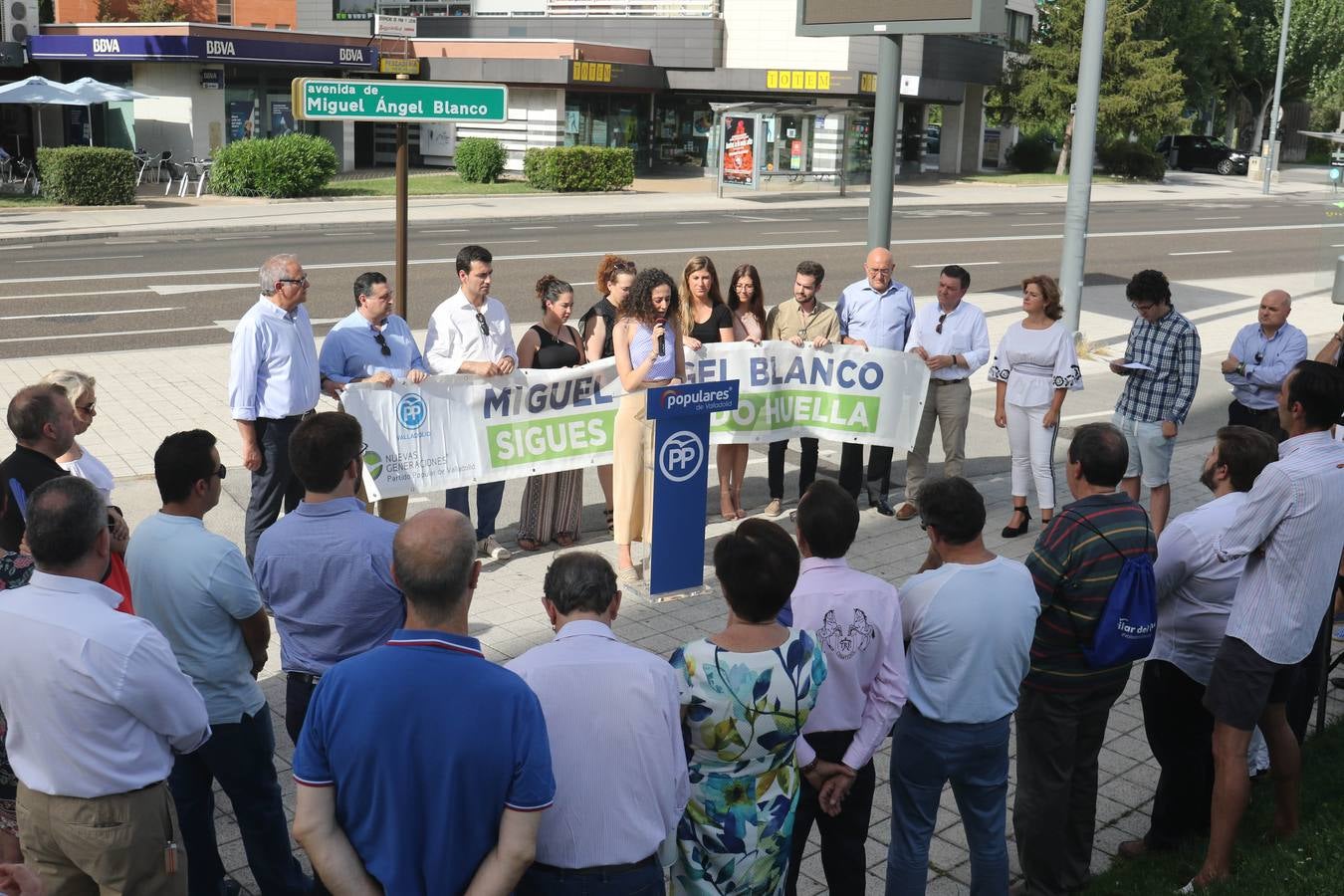 El Partido Popular quiso recordar la figura del joven concejal que fue secuestrado y asesinado por ETA hace 22 años con la lectura de un manifiesto