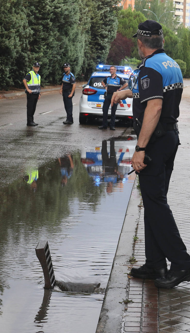 Fotos: Fuertes lluvias este sábado en Valladolid