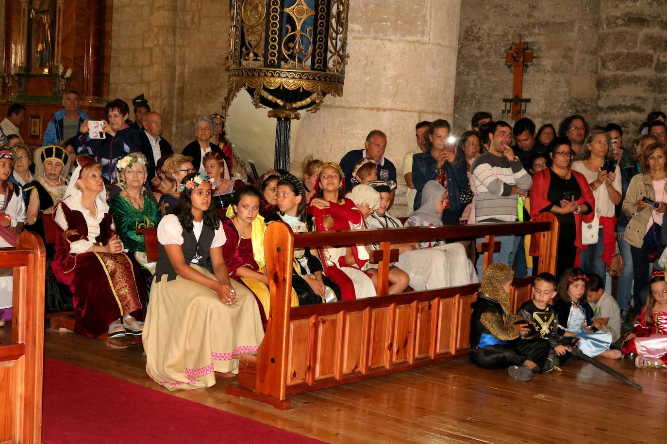 Fotos: Escenificación del Cortejo Fúnebre de la Reina Juana I de Castilla en Torquemada