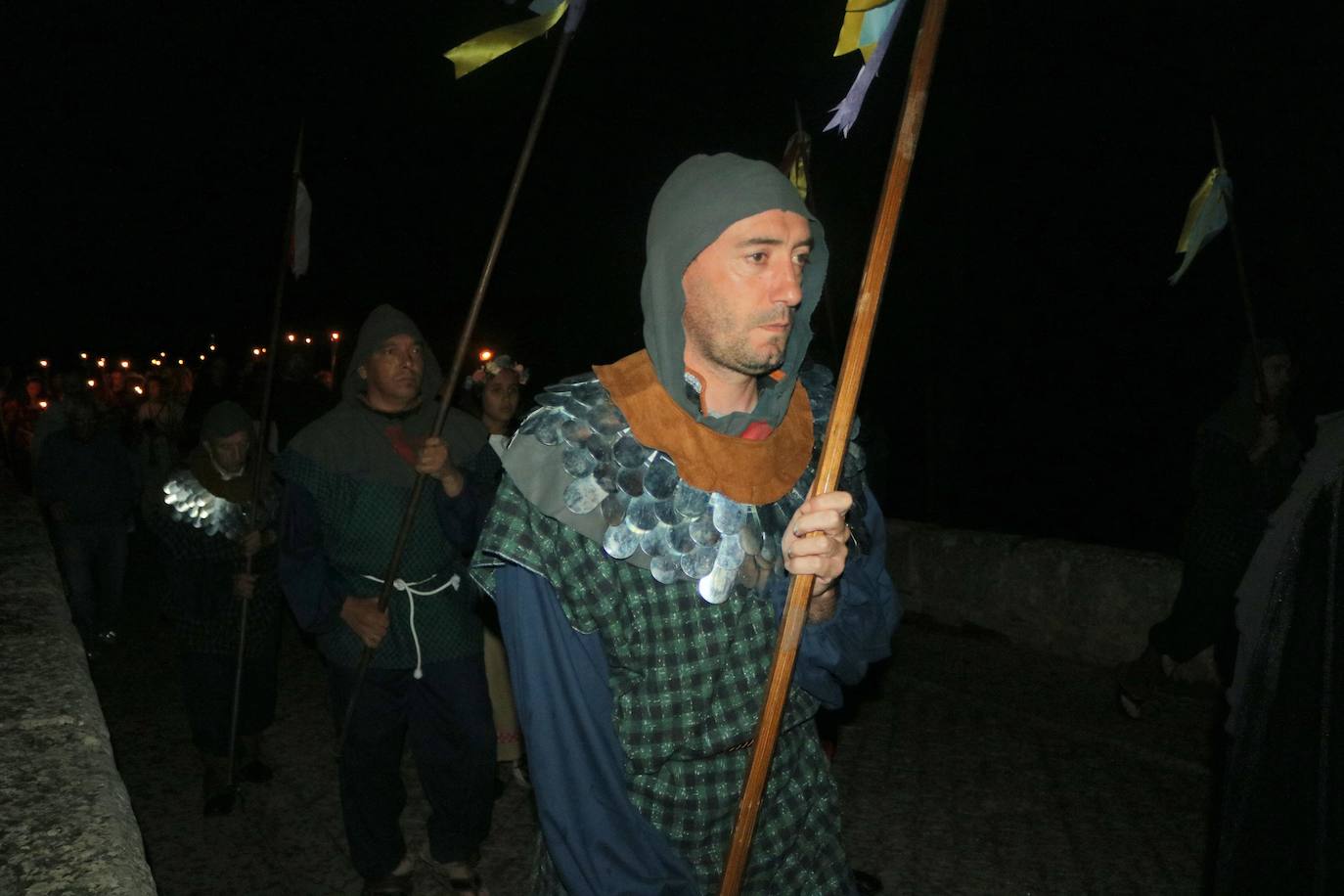 Fotos: Escenificación del Cortejo Fúnebre de la Reina Juana I de Castilla en Torquemada