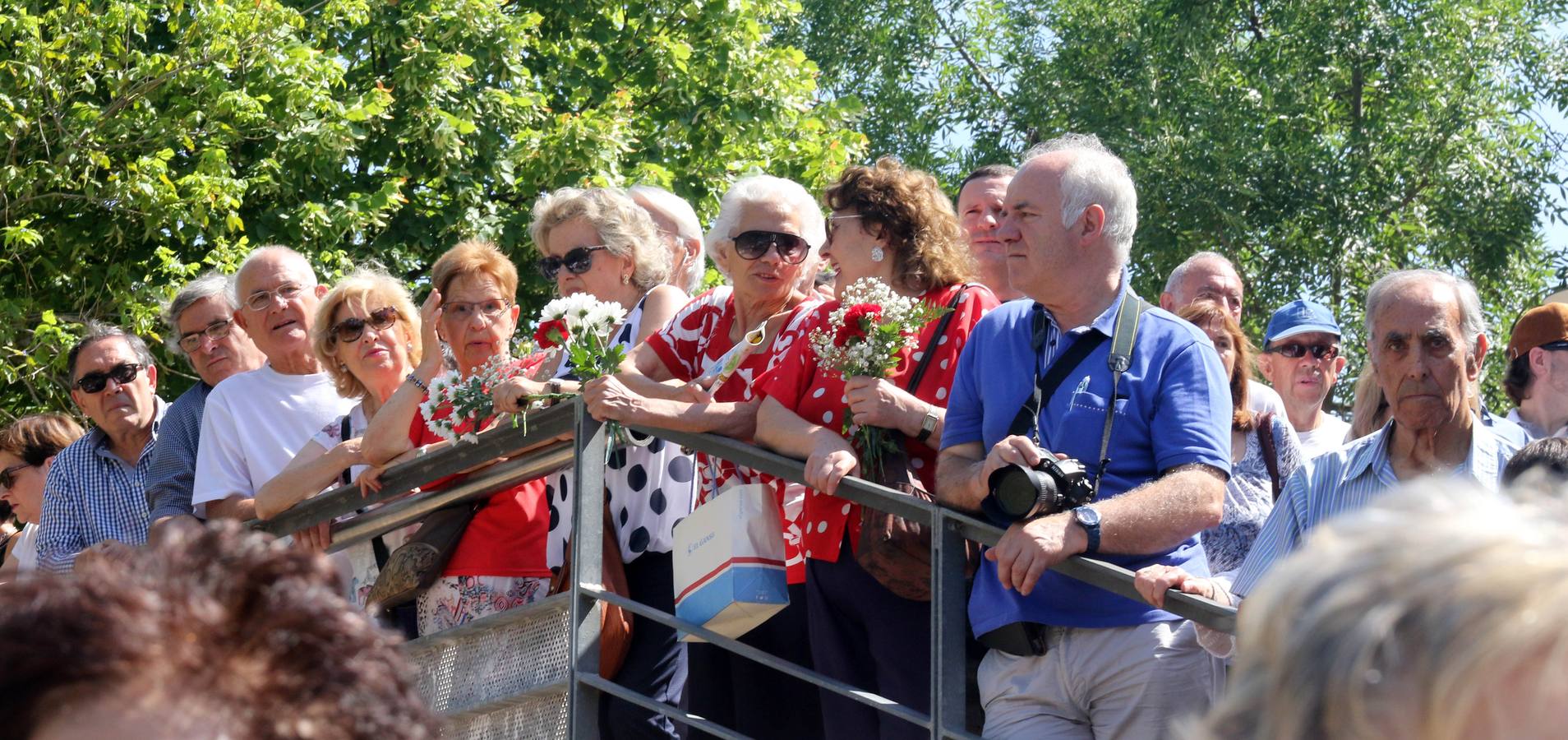 Procesión fluvial de la Virgen del Carmen en Valladolid