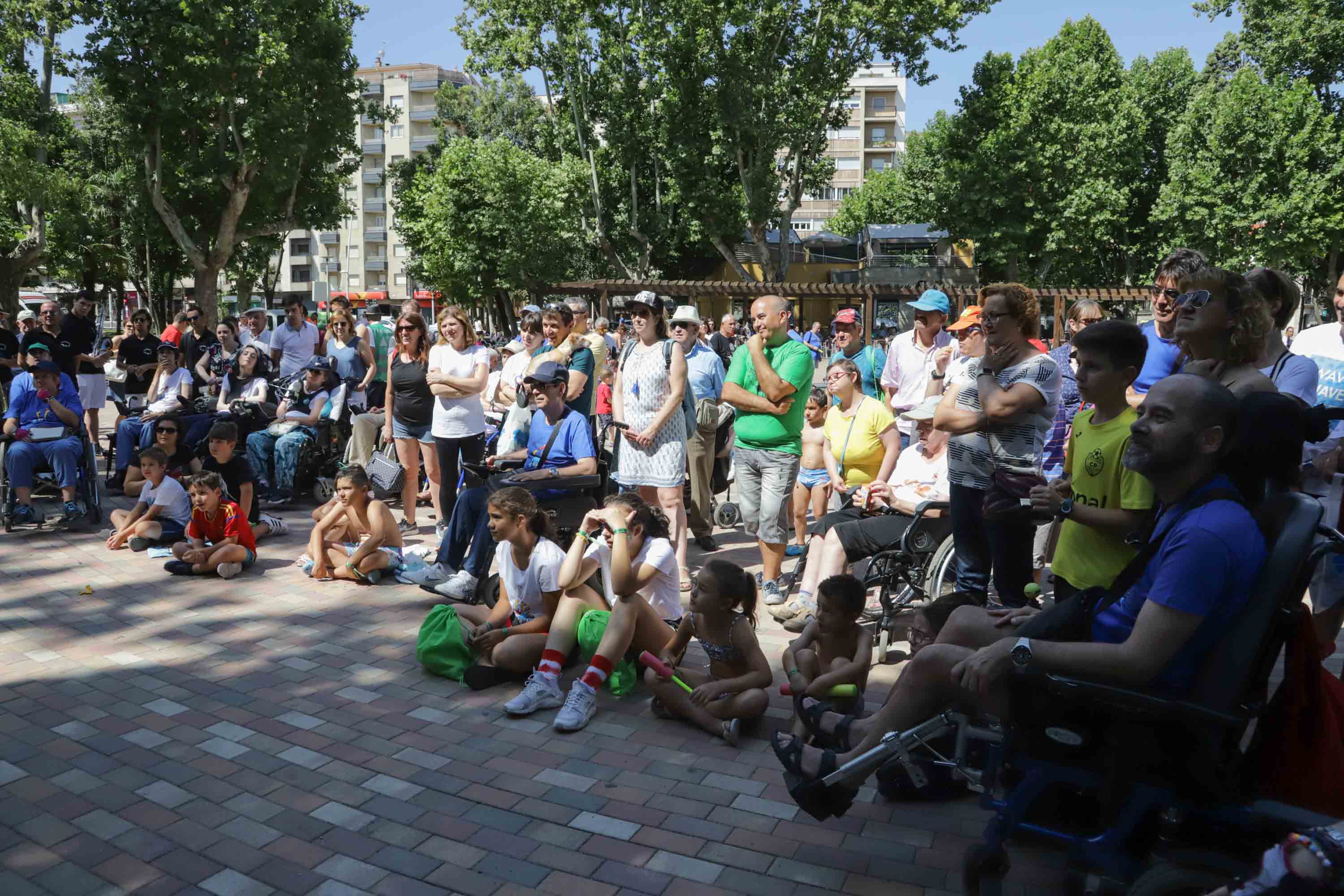 Fotos: Campaña &#039;Mójate por la esclerosis&#039; en Salamanca