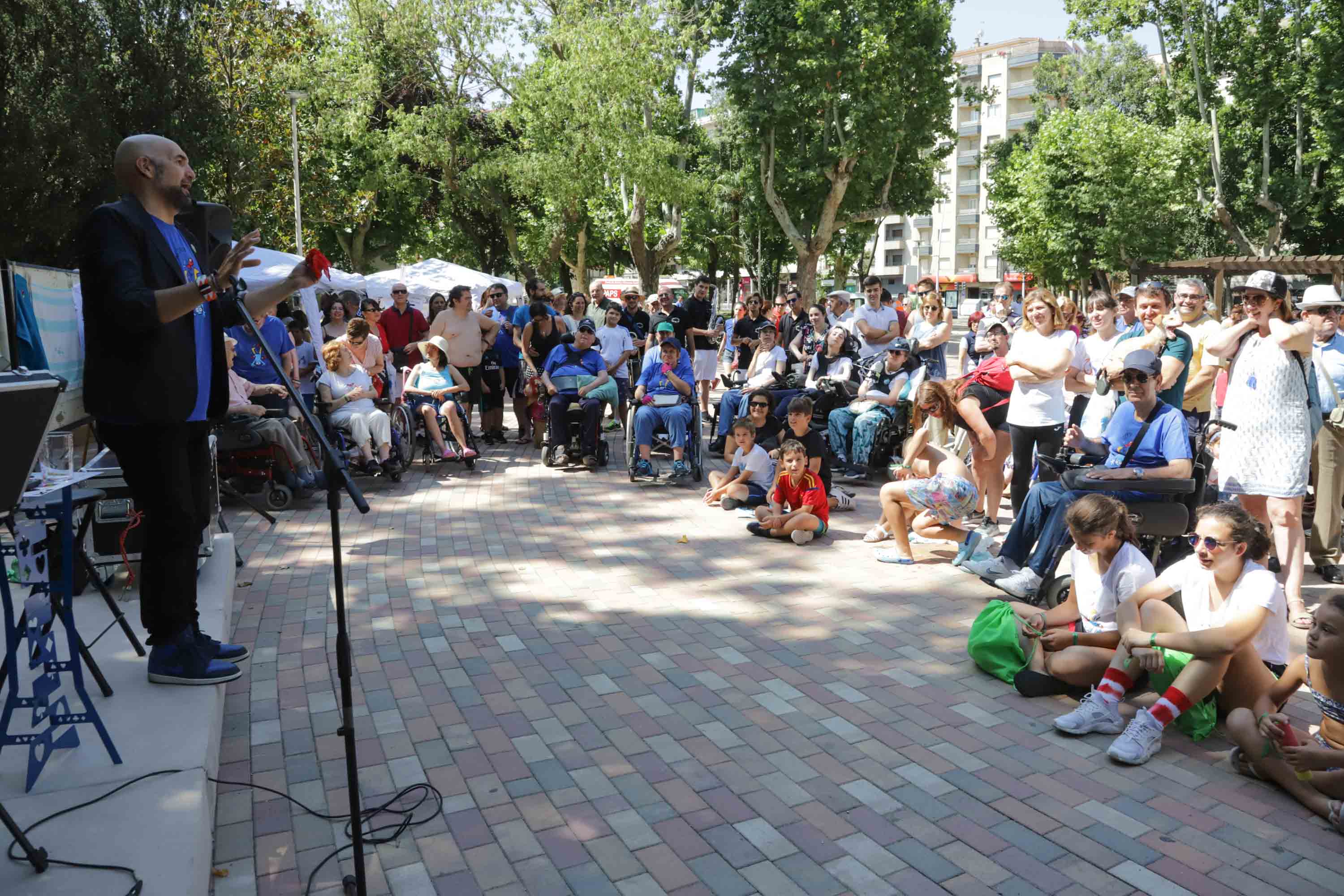 Fotos: Campaña &#039;Mójate por la esclerosis&#039; en Salamanca